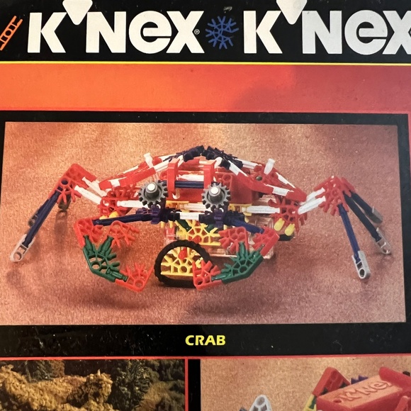 K'Nex K'Nexosaurus w. Power Pack Motor 12511 Build Imagine Moves VTG 1991 - Picture 5 of 11